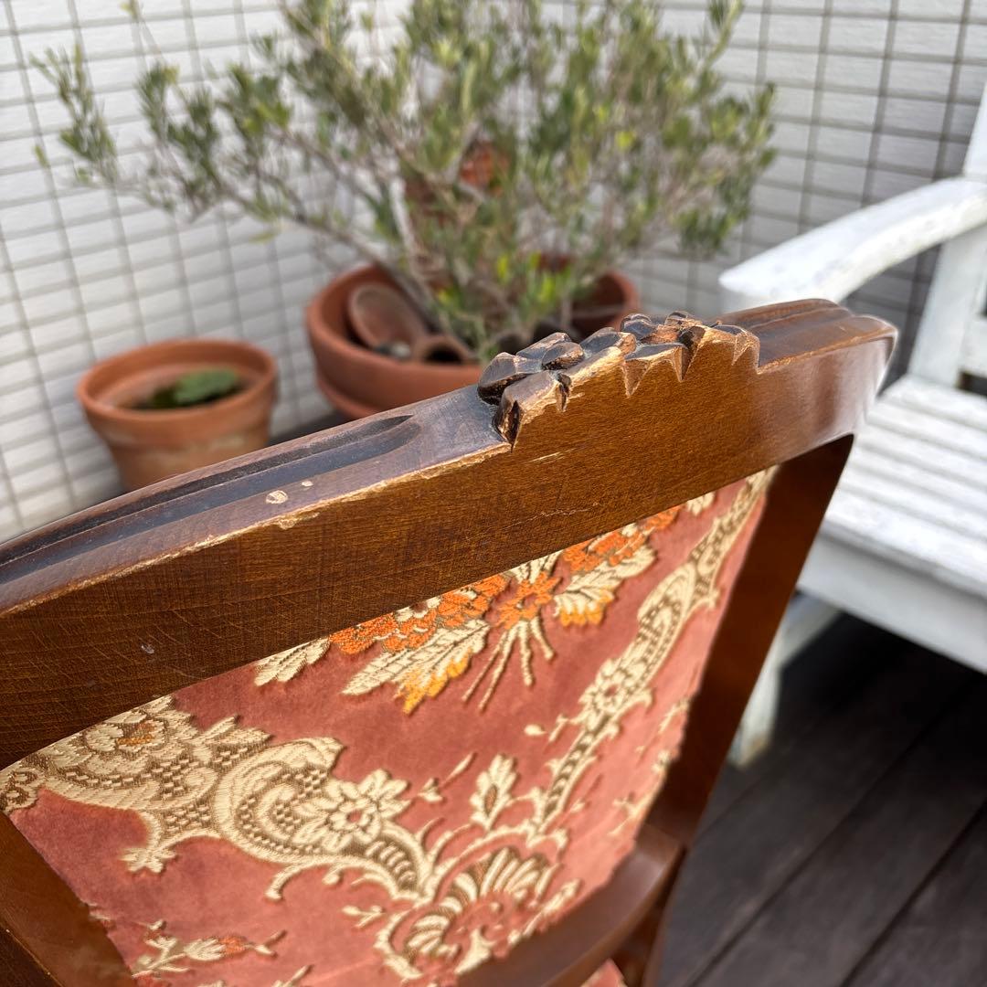 イタリー製　チェア　椅子　検　アンティーク