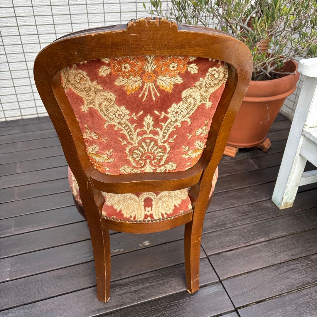 イタリー製　チェア　椅子　検　アンティーク