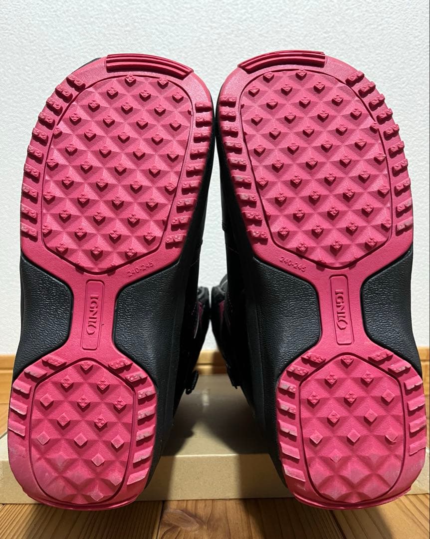 スノーボード ブーツ レディース 24~24.5 IGNIO BOA ボア 黒