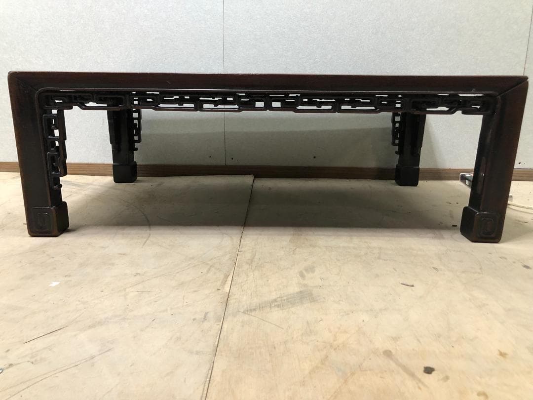 昭和レトロ 銘木 欅 木製座卓 ちゃぶ台 センターテーブル 古家具 古民家