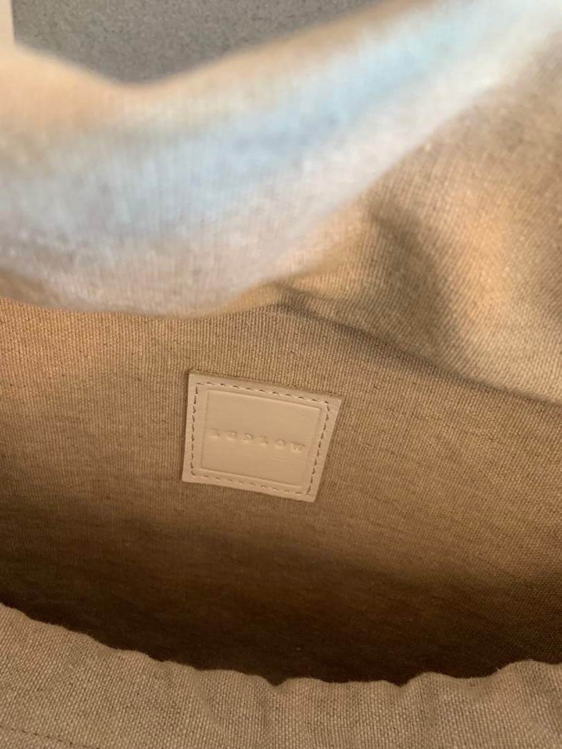 LUDLOW ラドロー　スカラップラフィアトートバッグ　M