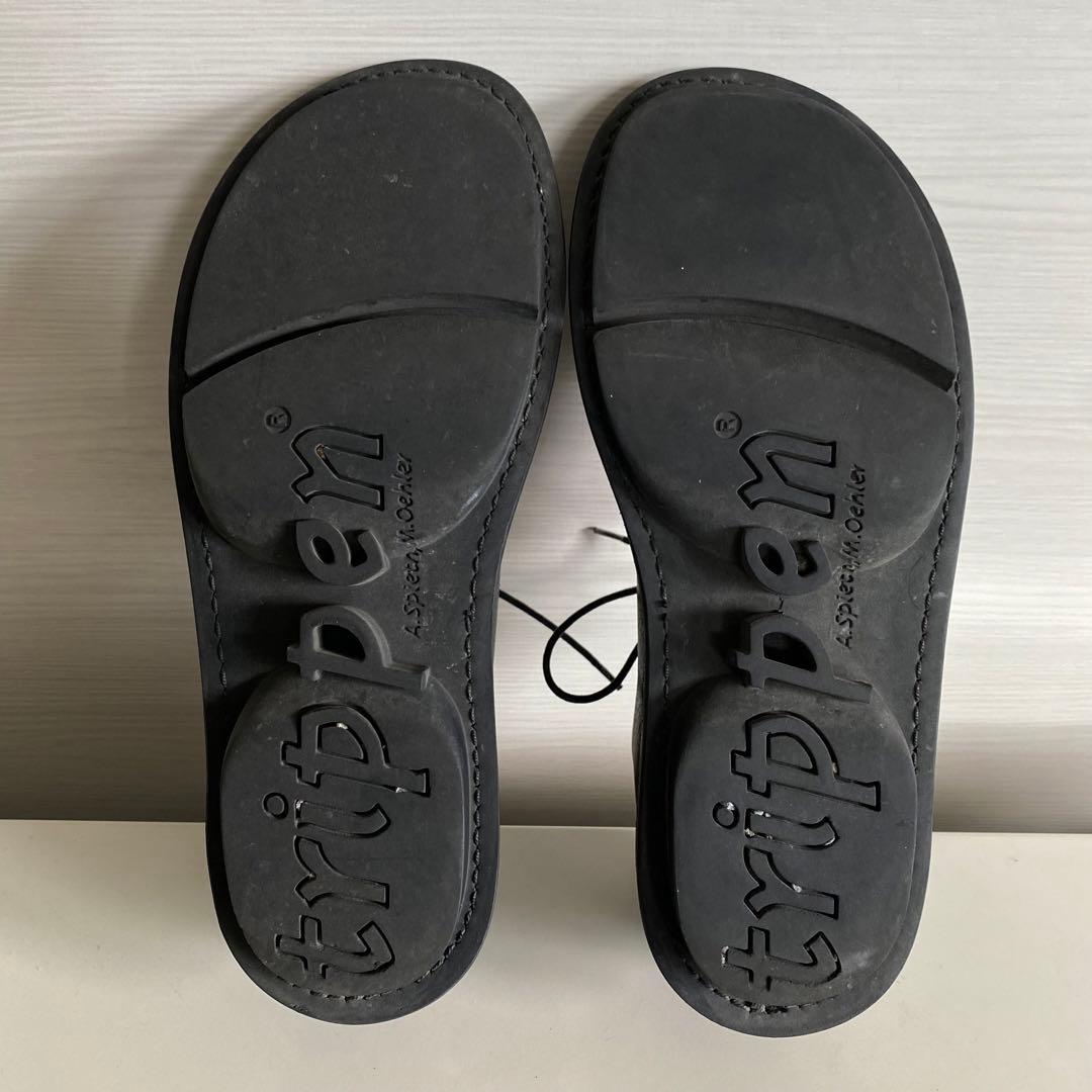 トリッペン trippen GANGSTER 革靴 美品 黒 レザーシューズ