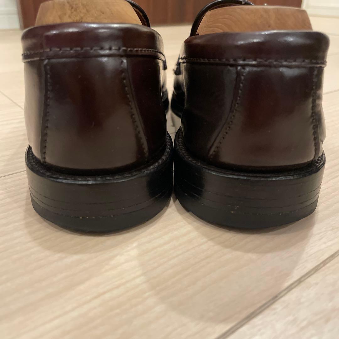 美品　オールデン　コードバンローファー　純正シューツリー付き