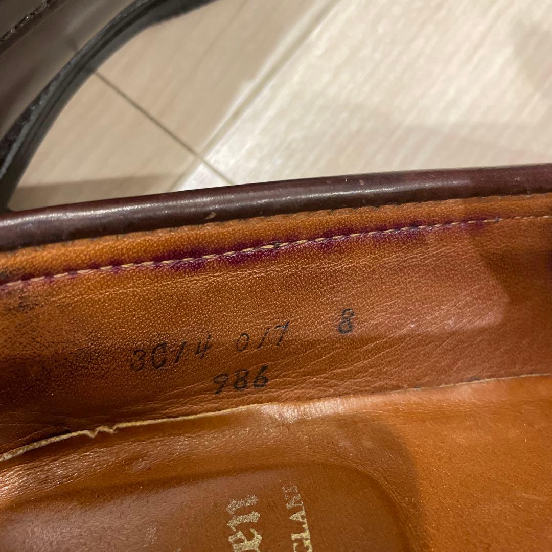 美品　オールデン　コードバンローファー　純正シューツリー付き