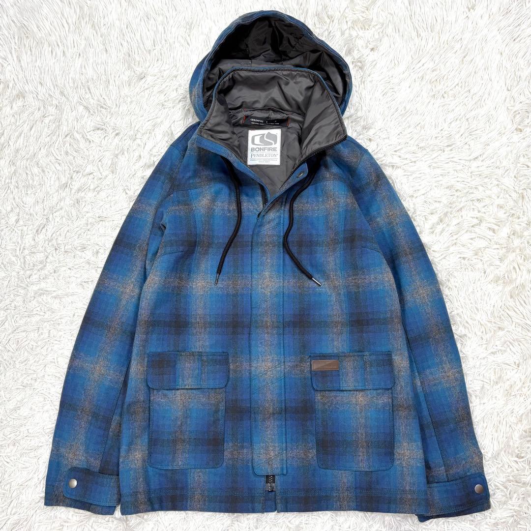 BONFIRE PENDLETON スノーボード ウェア S オンブレチェック