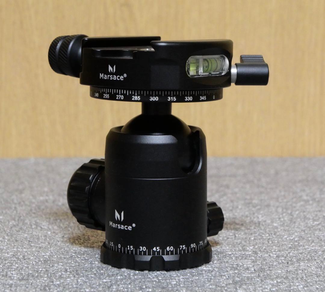 Marsace/マセス FB-1R 自由雲台 パンニングクランプ付
