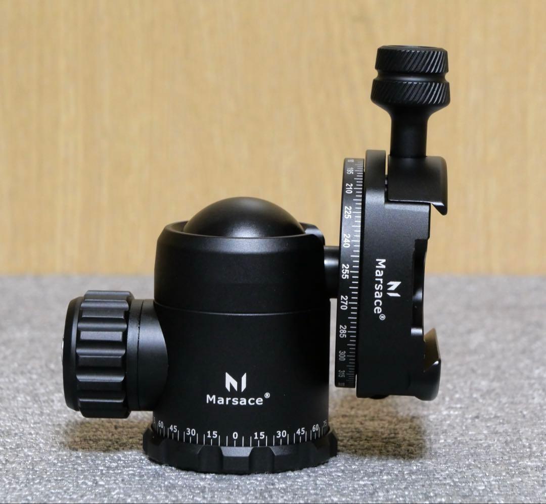 Marsace/マセス FB-1R 自由雲台 パンニングクランプ付