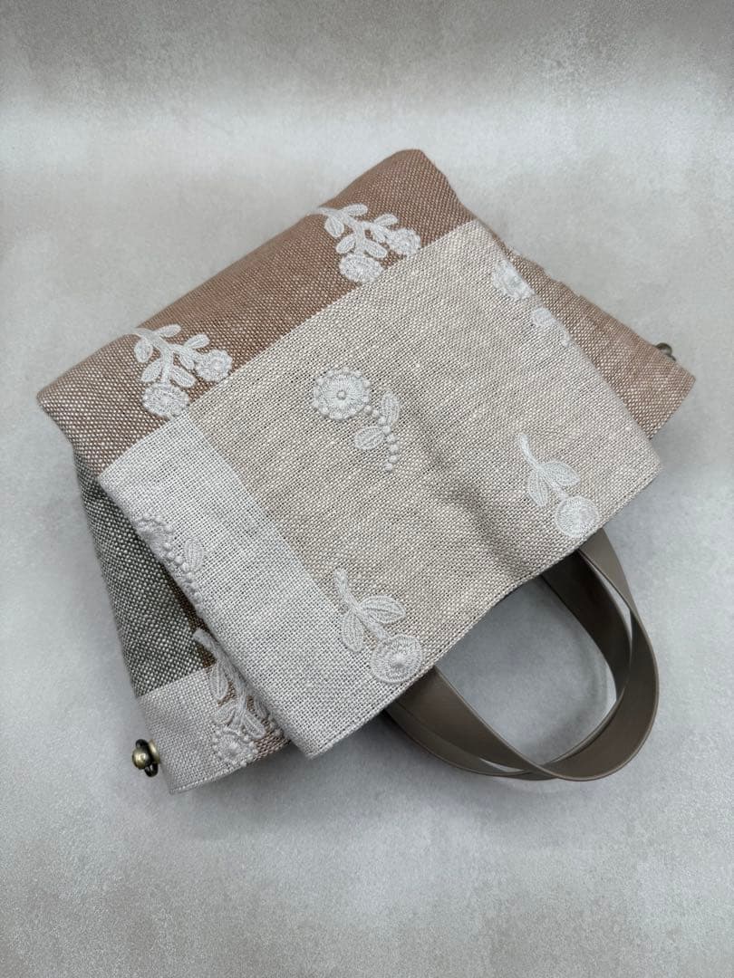 ミナペルホネン ハンドメイドバッグ bonheur 910