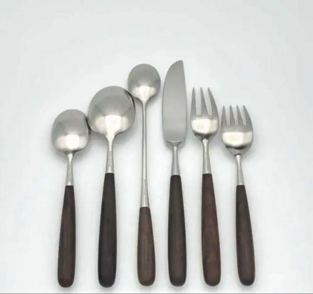 Lauffer Palisander カトラリー 6本セット