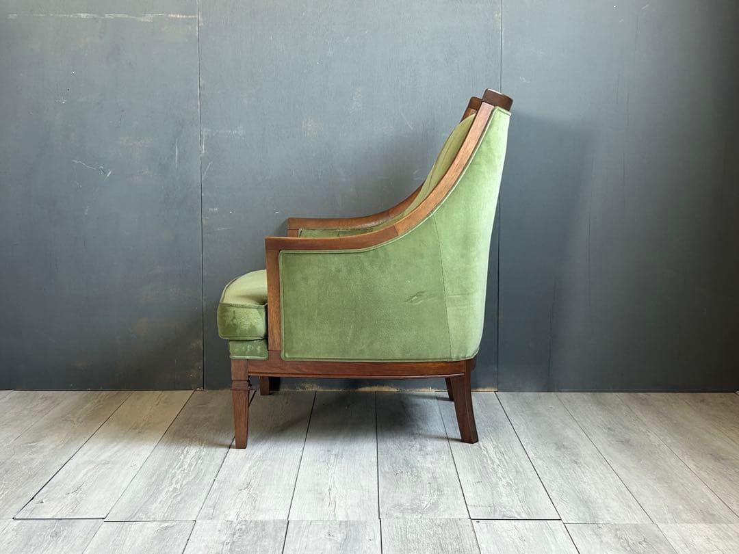 ①マルニ　 maruni サランテ　1Pソファ　パーソナルソファ　グリーン　SZ