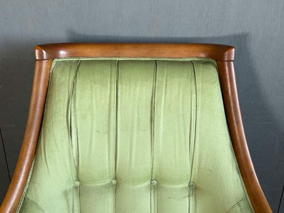 ①マルニ　 maruni サランテ　1Pソファ　パーソナルソファ　グリーン　SZ