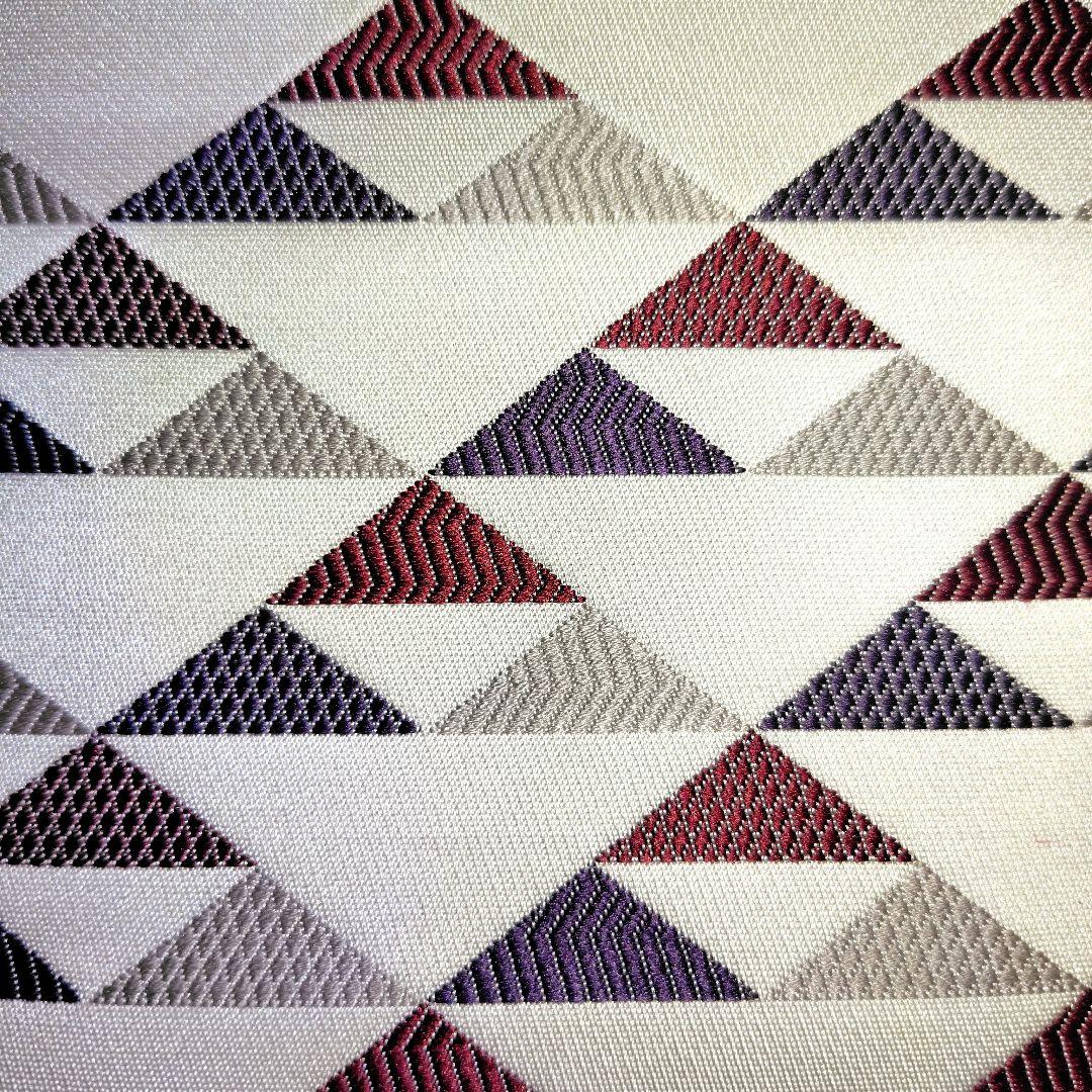 撫松庵 正絹半幅帯 長尺