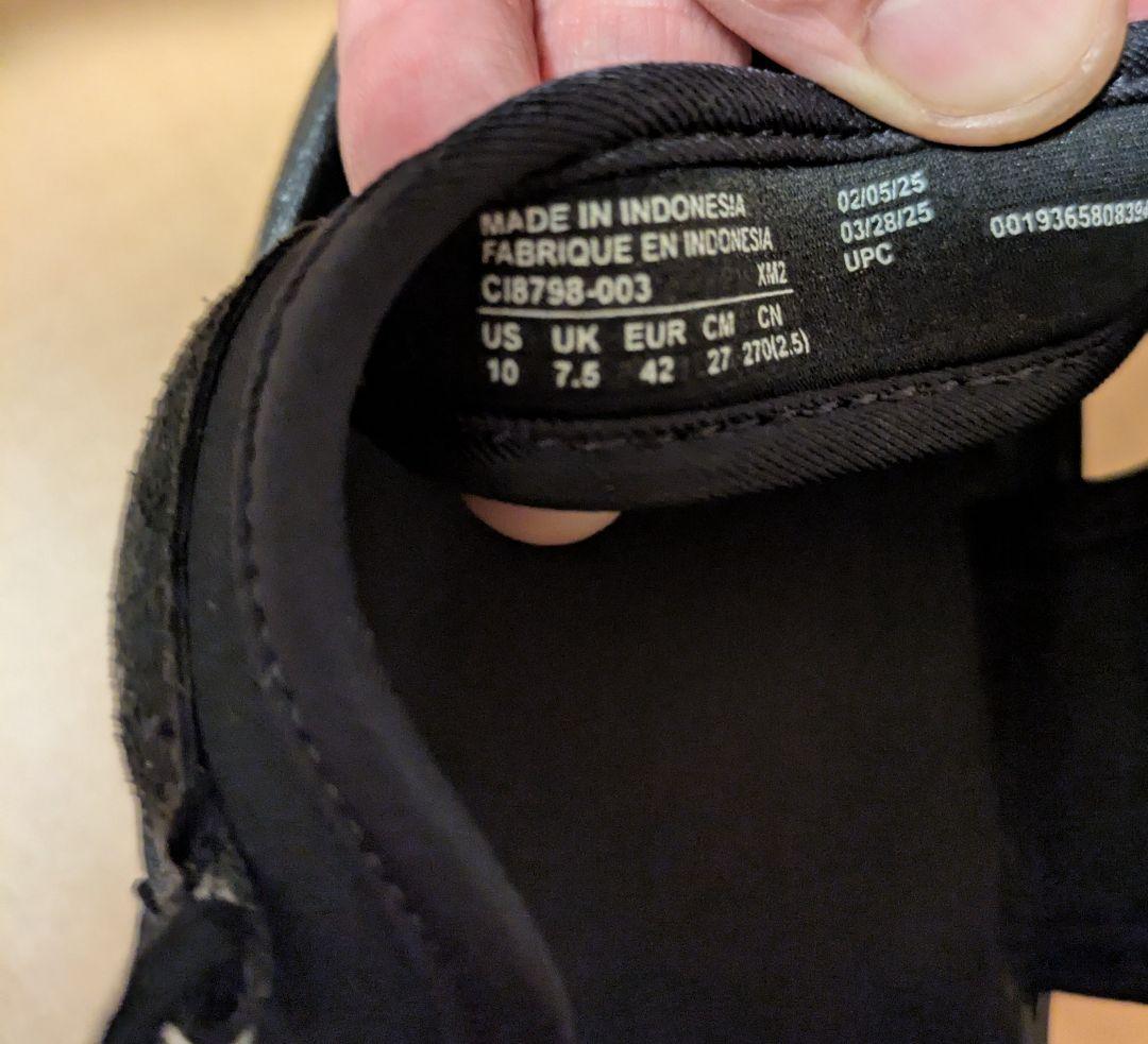 よ*♪様 NIKE ブラック サンダル 厚底