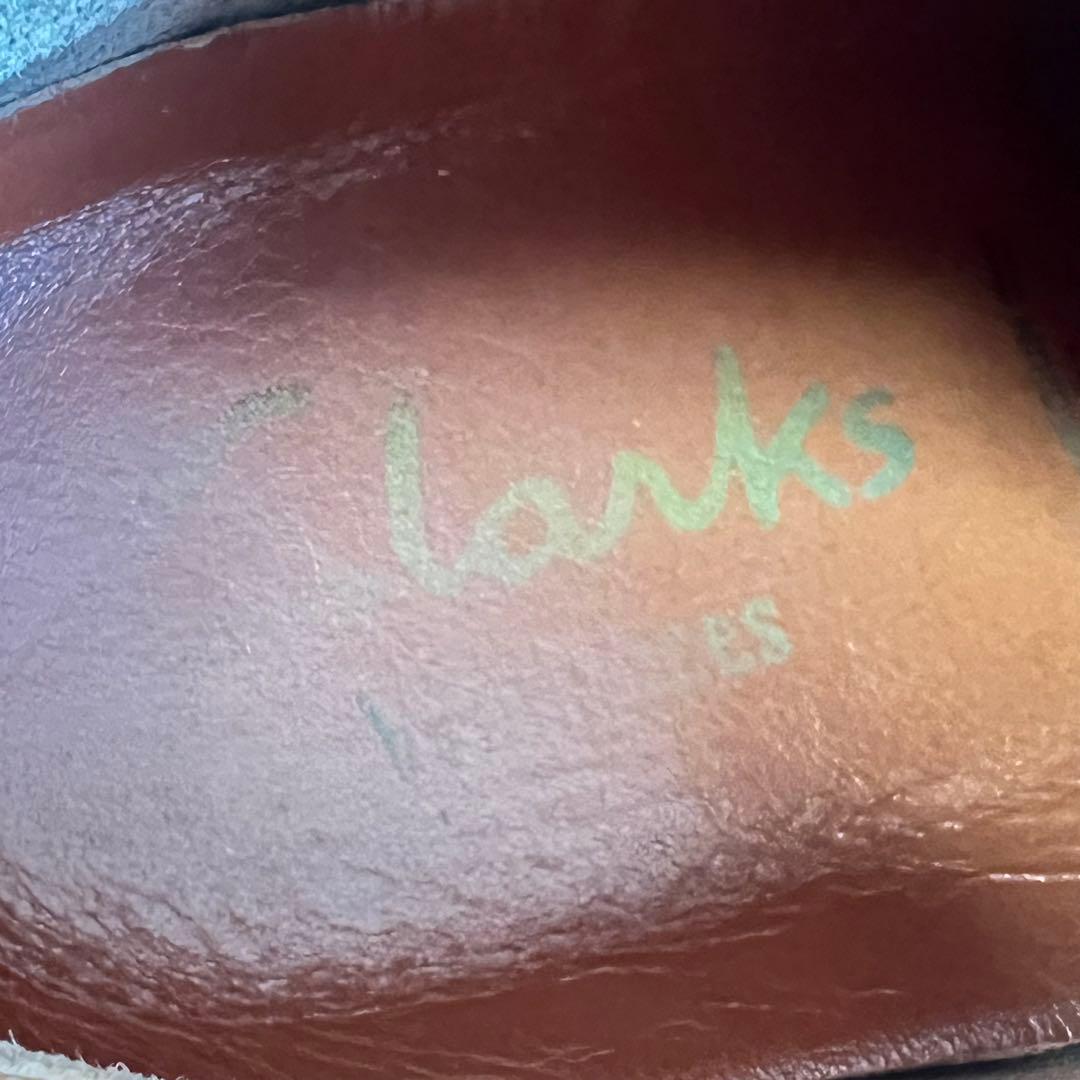 クラークス ワラビー Clarks ライトブラウン スエード UK7.5