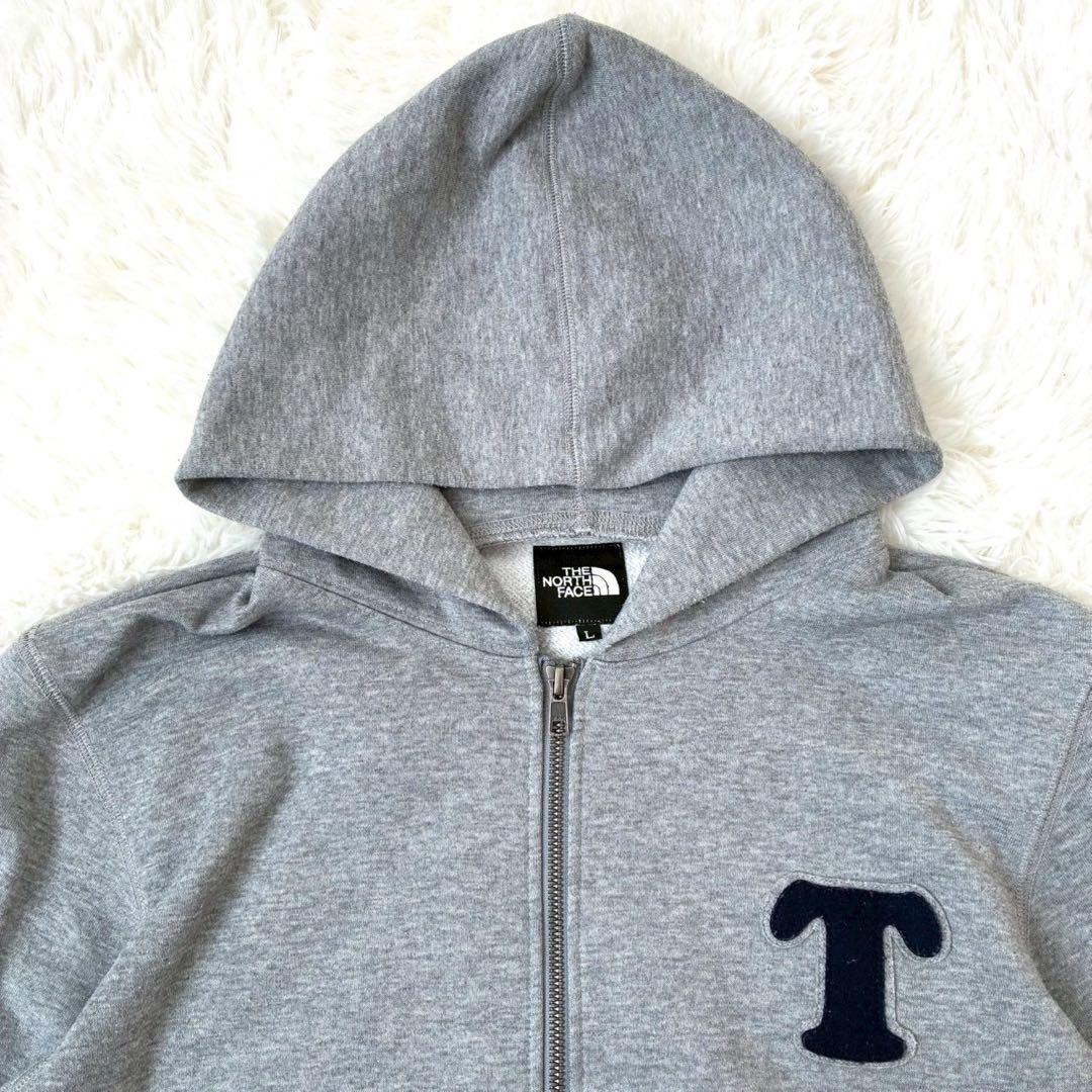 ✨美品✨ノースフェイス スウェット セットアップ L Tロゴ 刺繍
