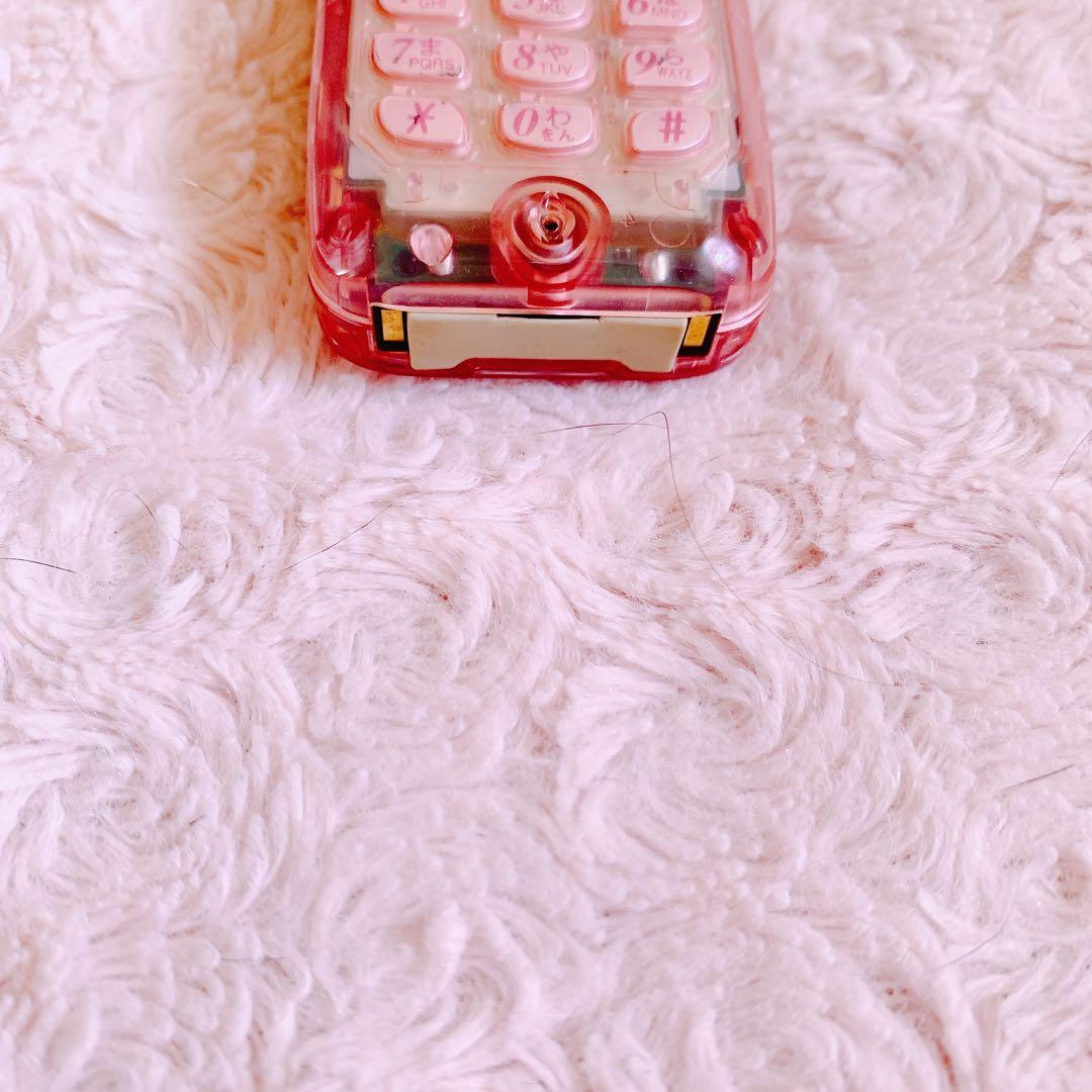 ⭐︎超希少⭐︎ IDO C301T ガラケー スケルトン 実機　平成レトロ