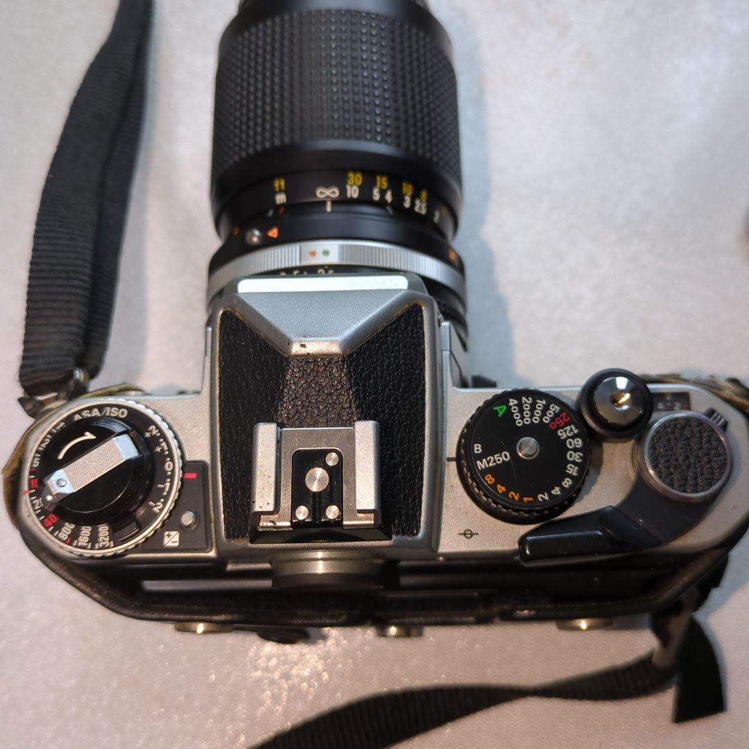 Nikon FE2 一眼レフカメラ シルバー　+レンズ+ケース