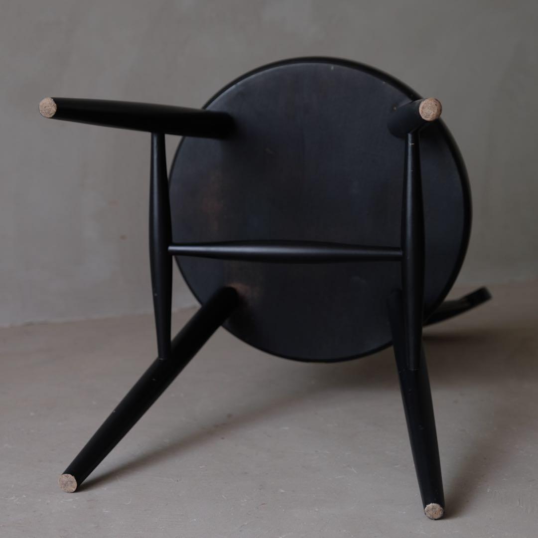 秋田木工 木製ウィンザーチェア A　ダイニングチェア 椅子 ヴィンテージ レトロ