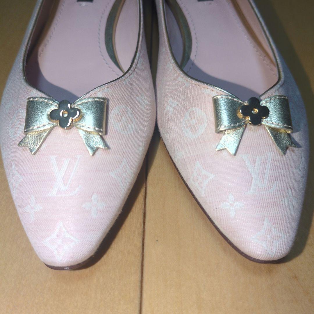 1月24日で一旦停止します。【中古】Louis Vuitton フラットシューズ