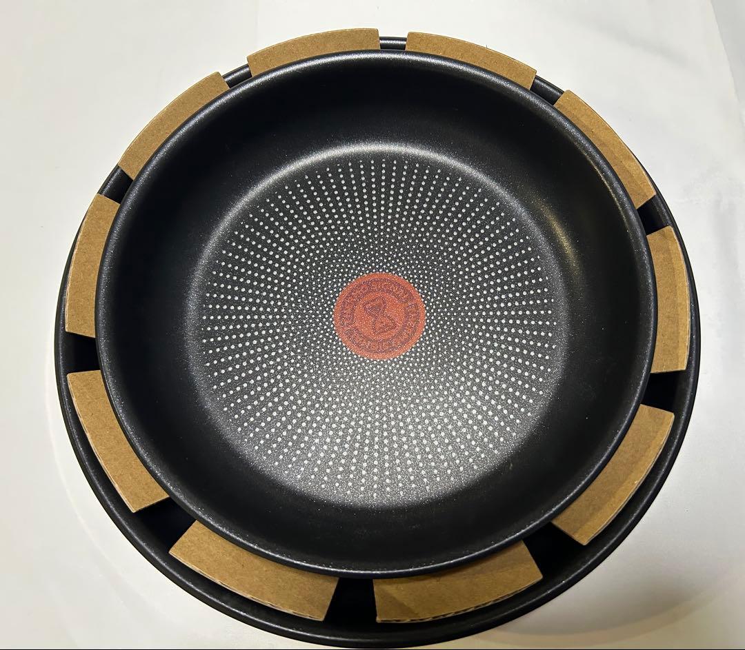 特価　ティファール　ステンレスエモーションIH フライパン　2点セット