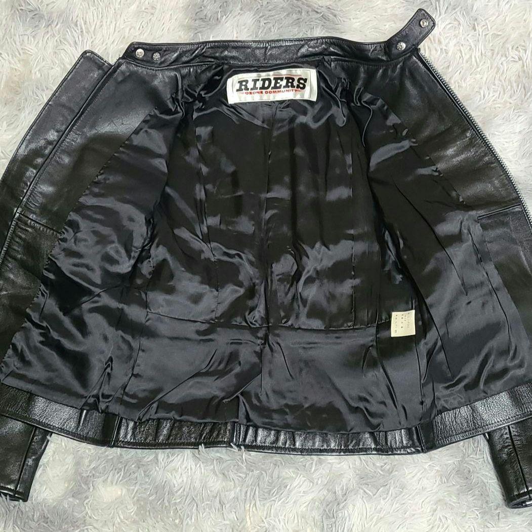 希少✨ オゾンコミュニティ シングル ライダース ジャケット 牛革 ヴィンテージ