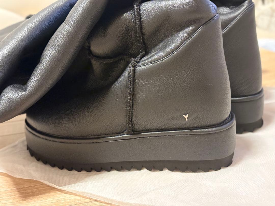 YELLO JACOB LOOSE FIT LONG BOOTS ブラック L