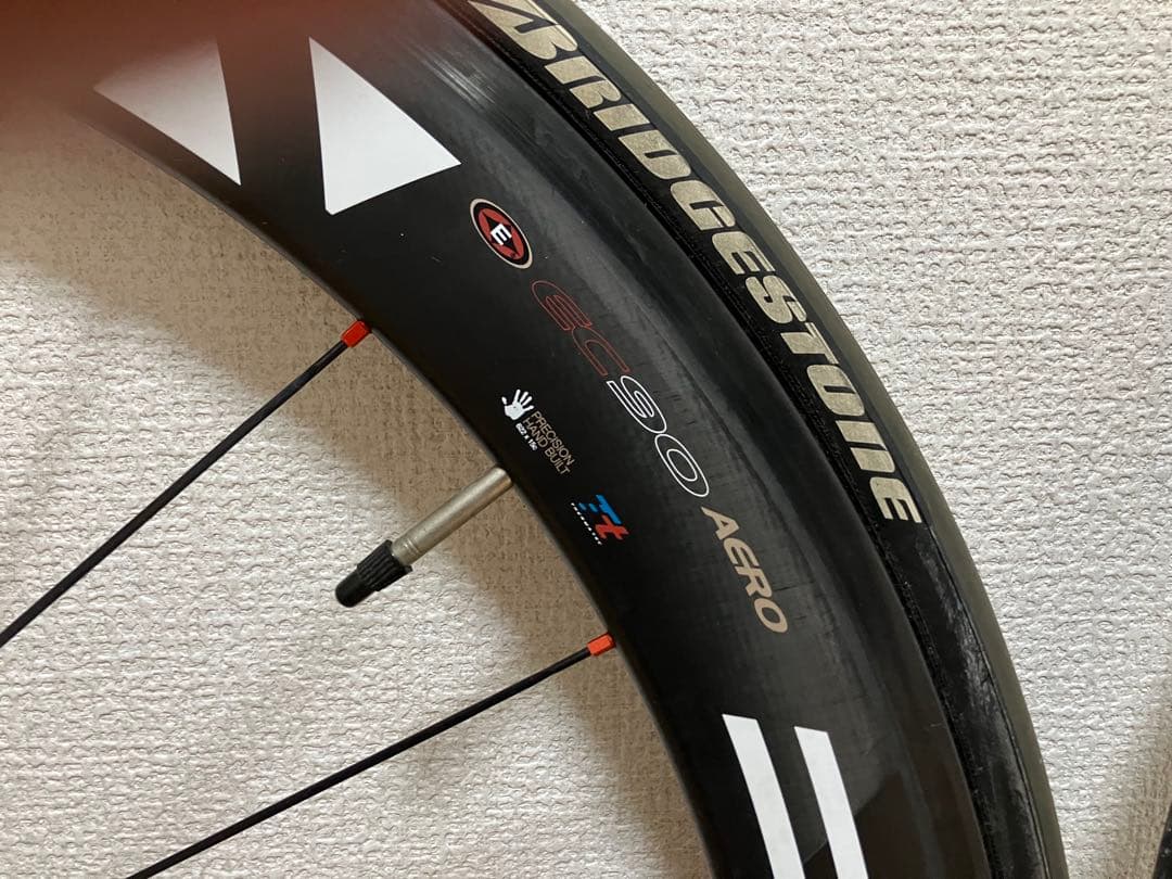 EASTON EC90 AERO カーボンクリンチャーホイール 前後セット
