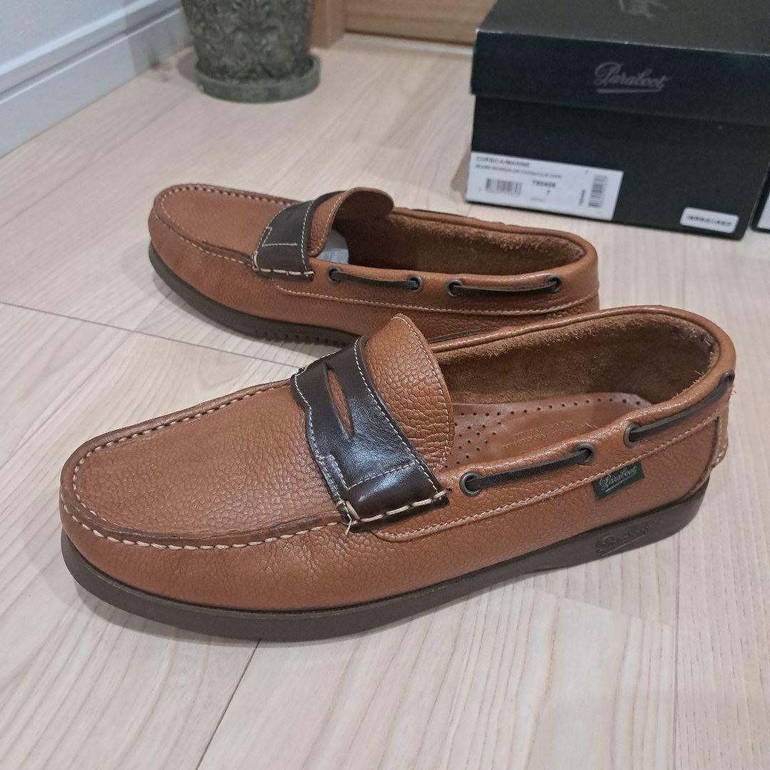 BEAMS別注 Paraboot パラブーツCORSICA/コルシカ ローファー