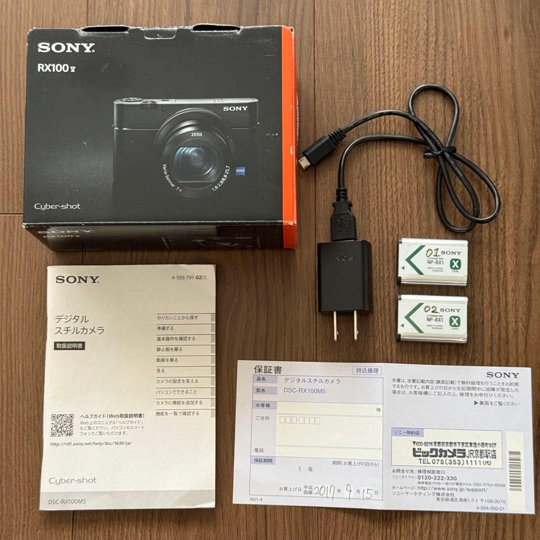 SONY コンデジ サイバーショット DSC-RX100 M5