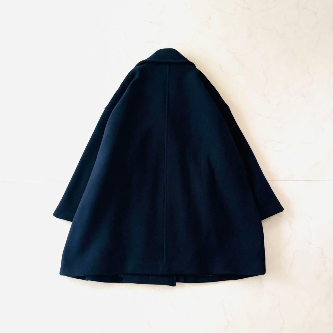 カレンソロジー メルトンオーバーピーコート ネイビー 36