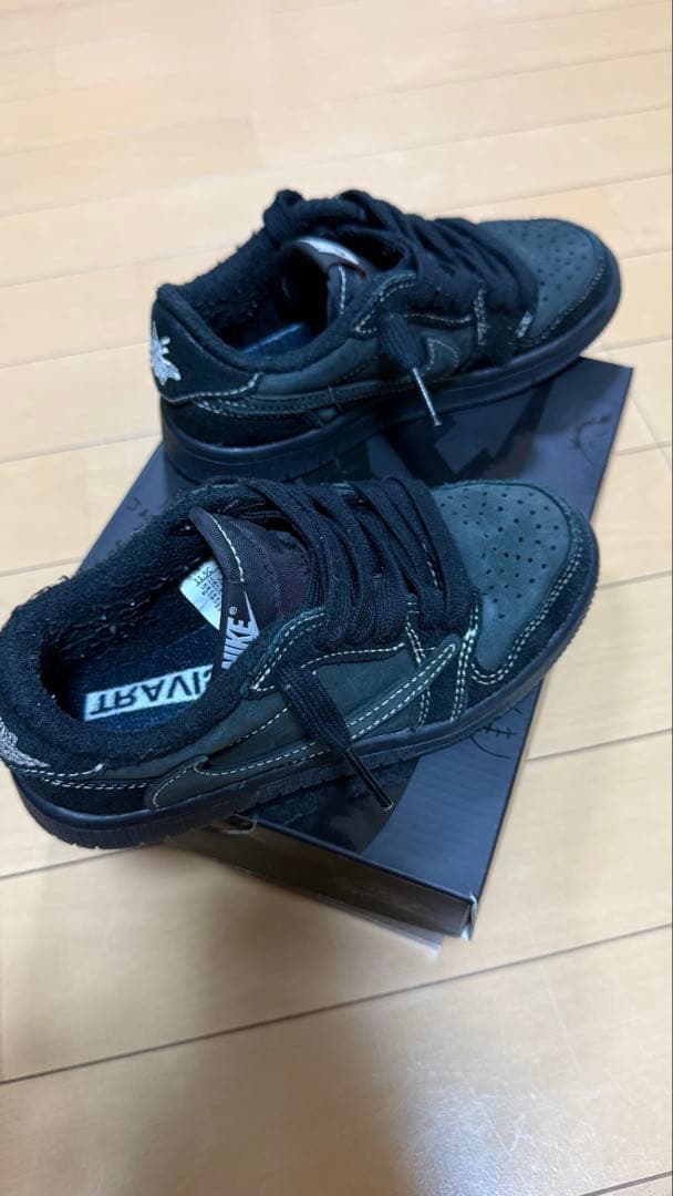 スニーカー Travis Nike Jordan 1 Black Phantom 17.5