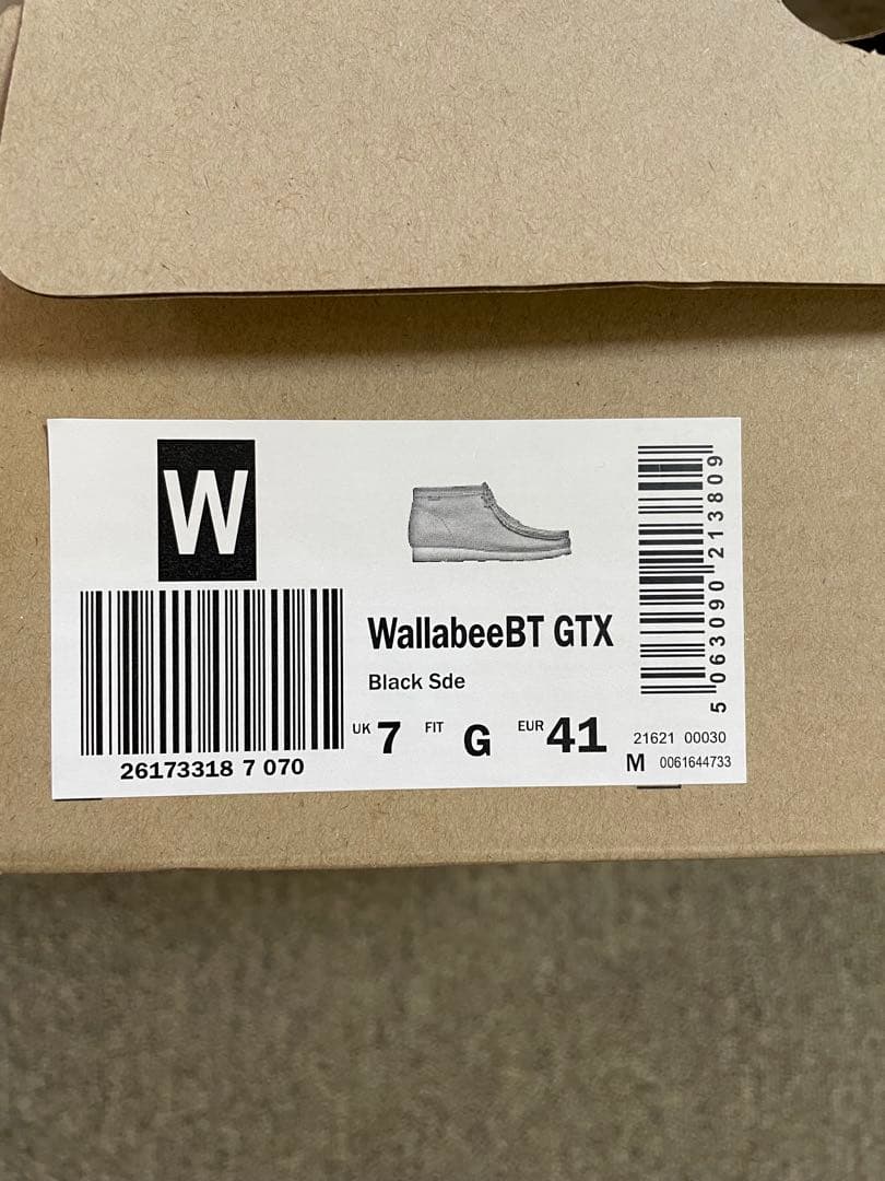 靴 futakaClarks Wallabee GORE-TEX Vibram