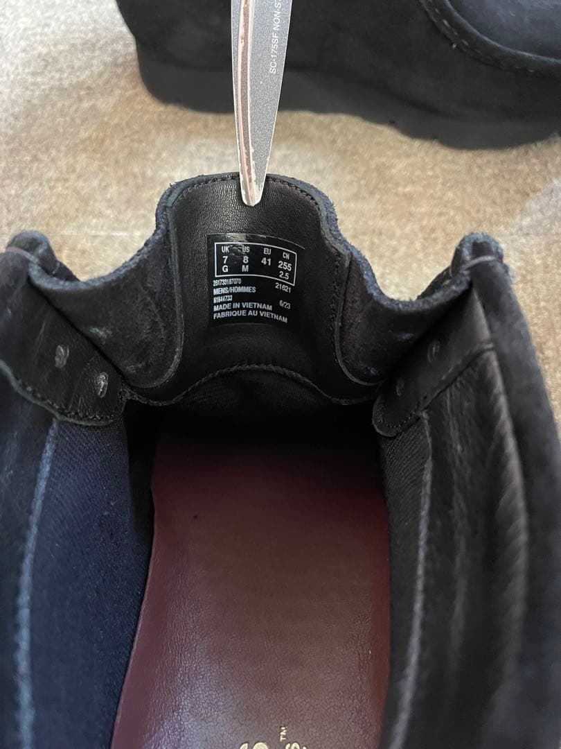 靴 futakaClarks Wallabee GORE-TEX Vibram