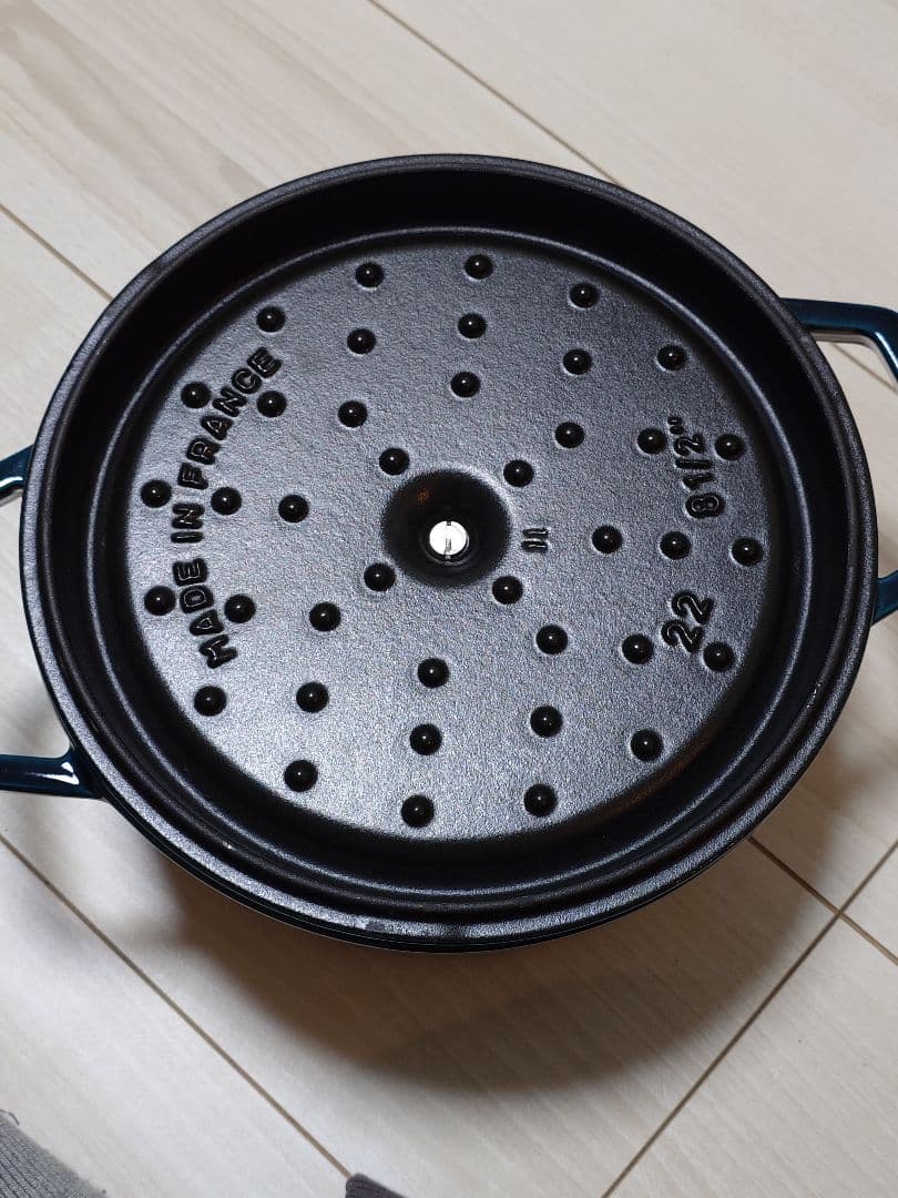 STAUB　ストウブ　ピコ・ココット　ラウンド　22cm　ラ・メール