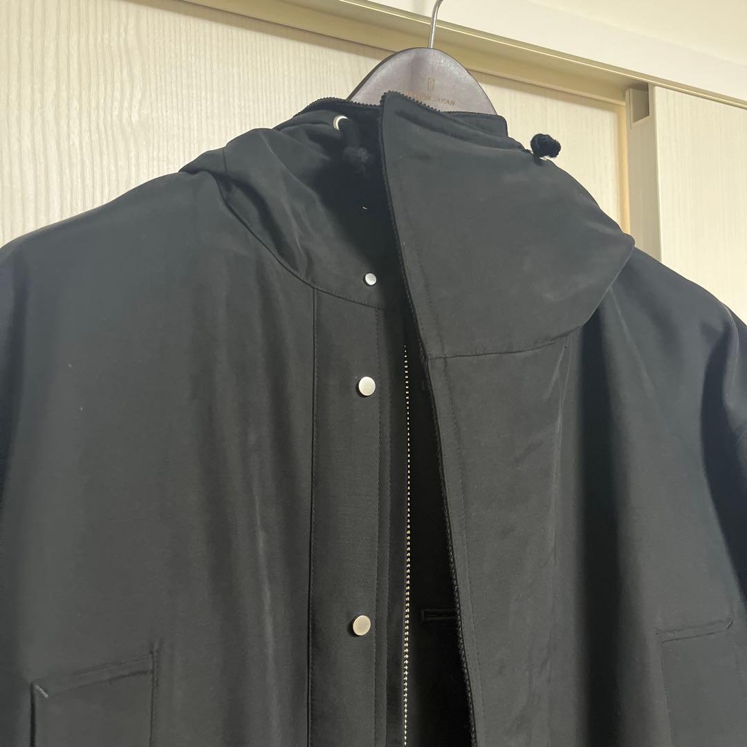 T*I様 yokeブラックフード付きロングコート