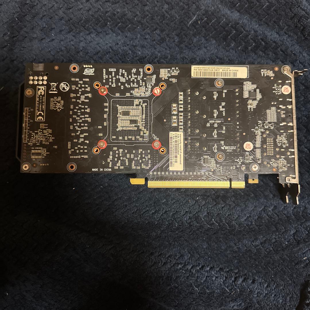 GeForce GTX 1060 6gb グラフィックボード動作確認済