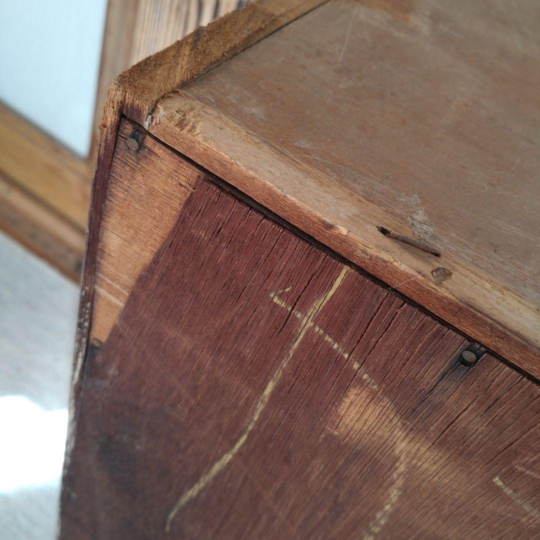 木製ラック 12段 引き出し付き カルテ棚　収納　アンティーク　ビンテージ