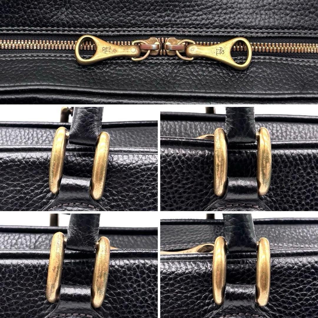 トフアンドロードストーン　Vブリーフ　ビジネスバッグ　A4可　レザー