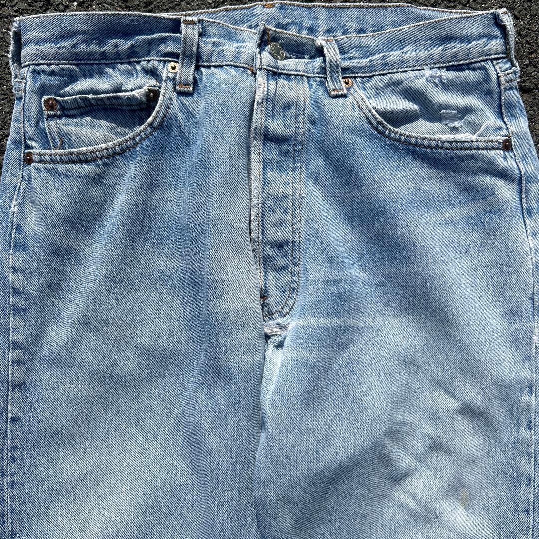 33×29 ゴールデンサイズ 80s USA製 Levi's 501 ハチマル