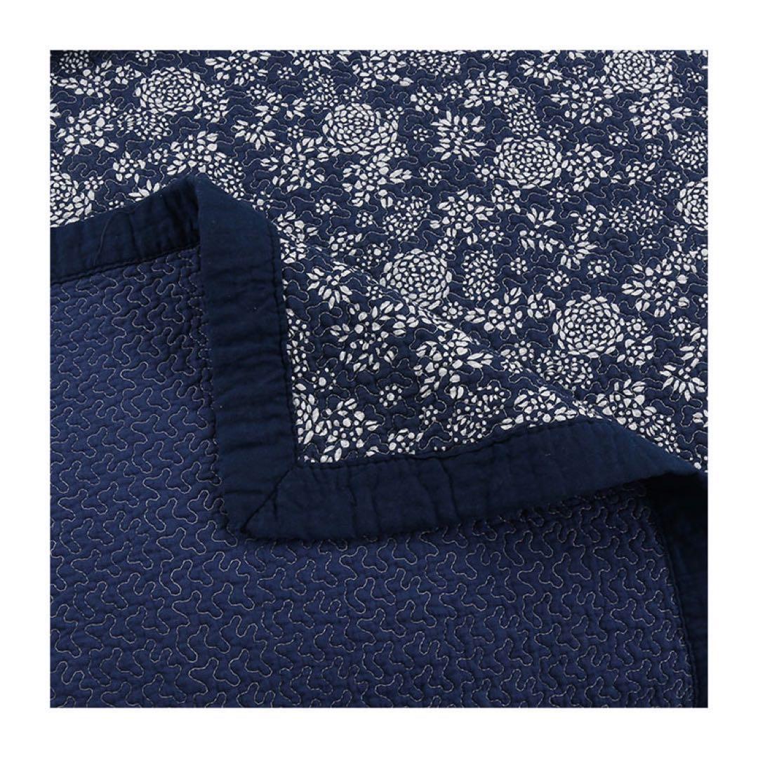 キルトベッドカバー3点セット綿マルチカバー キルティング 107