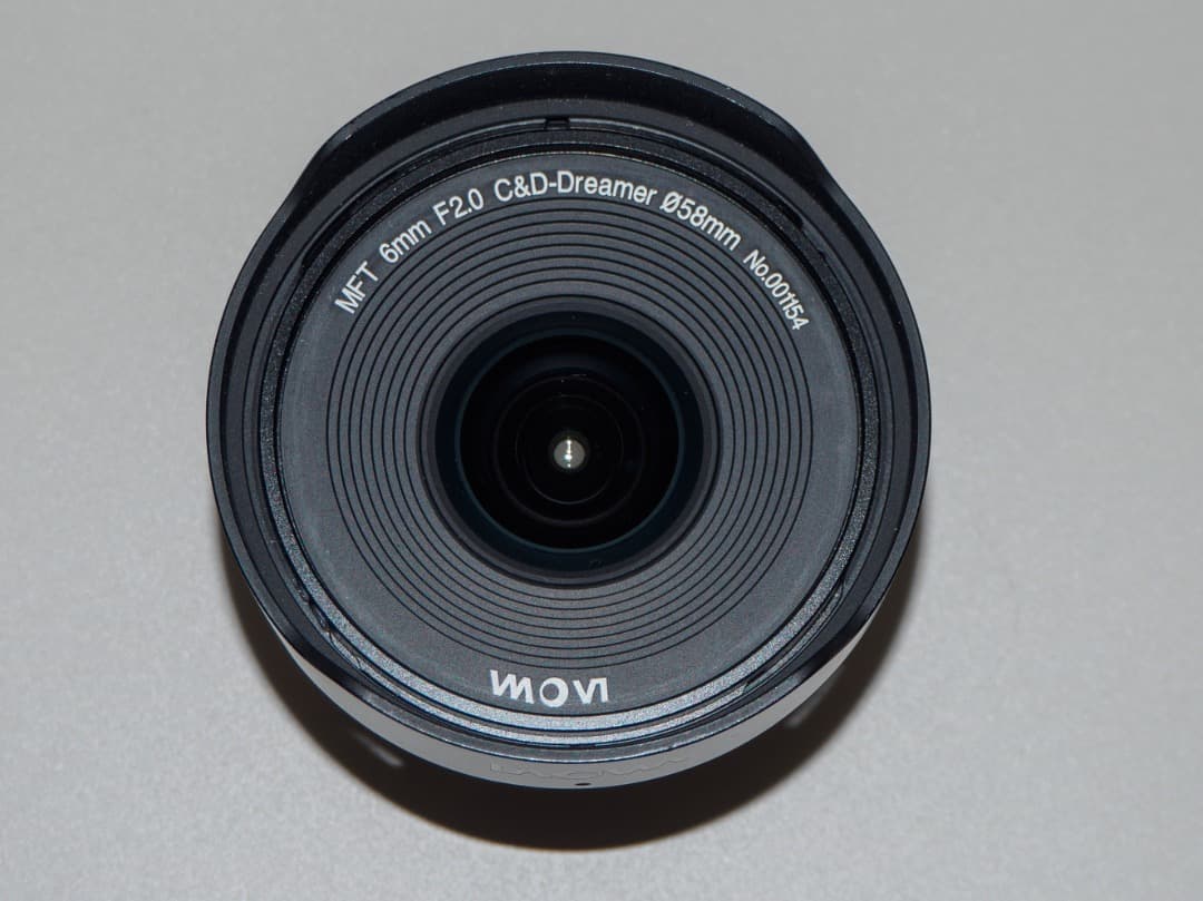 LAOWA 6mm F2 ZERO-D MFT マイクロフォーサーズ用