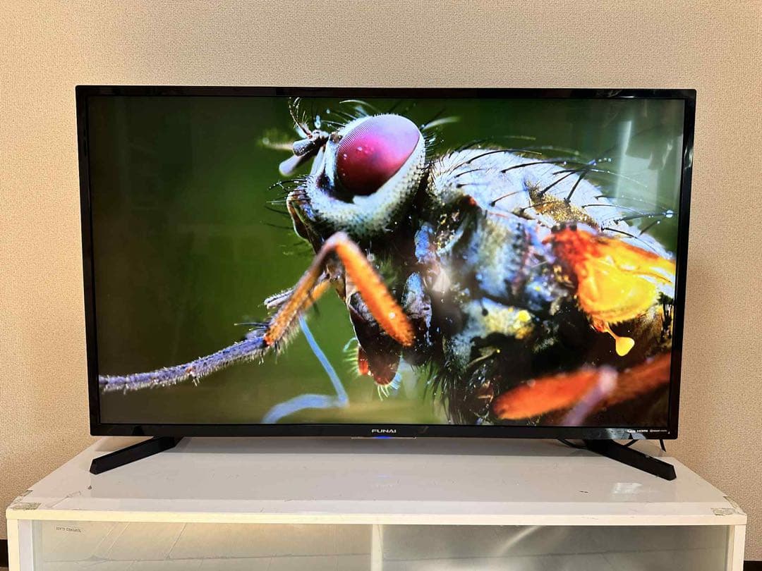 20年製 フナイ FL-43U4020 4Kチューナー43V液晶テレビ