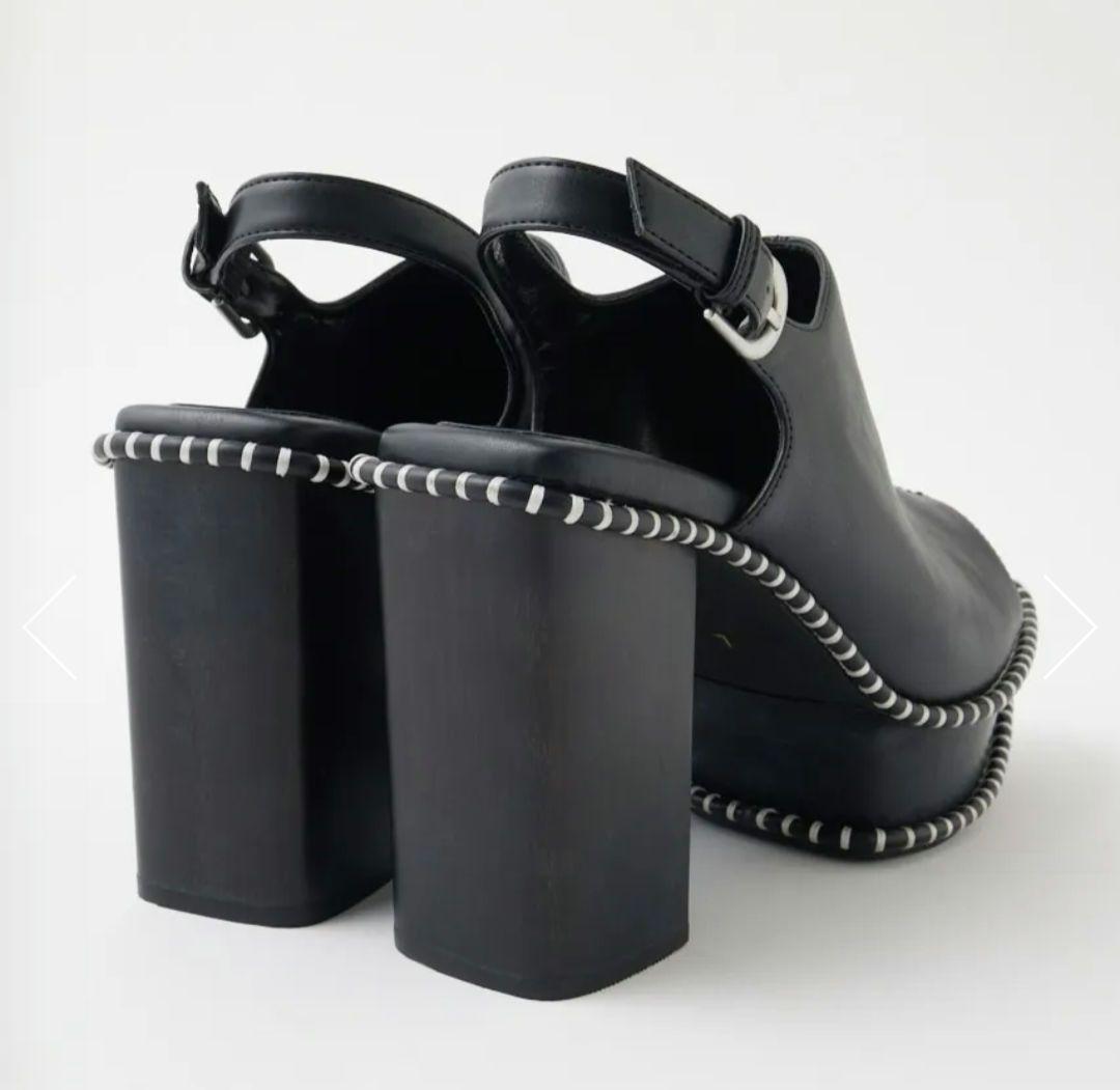 新品未使用 moussy LIMITED WOODEN SOLE サボ