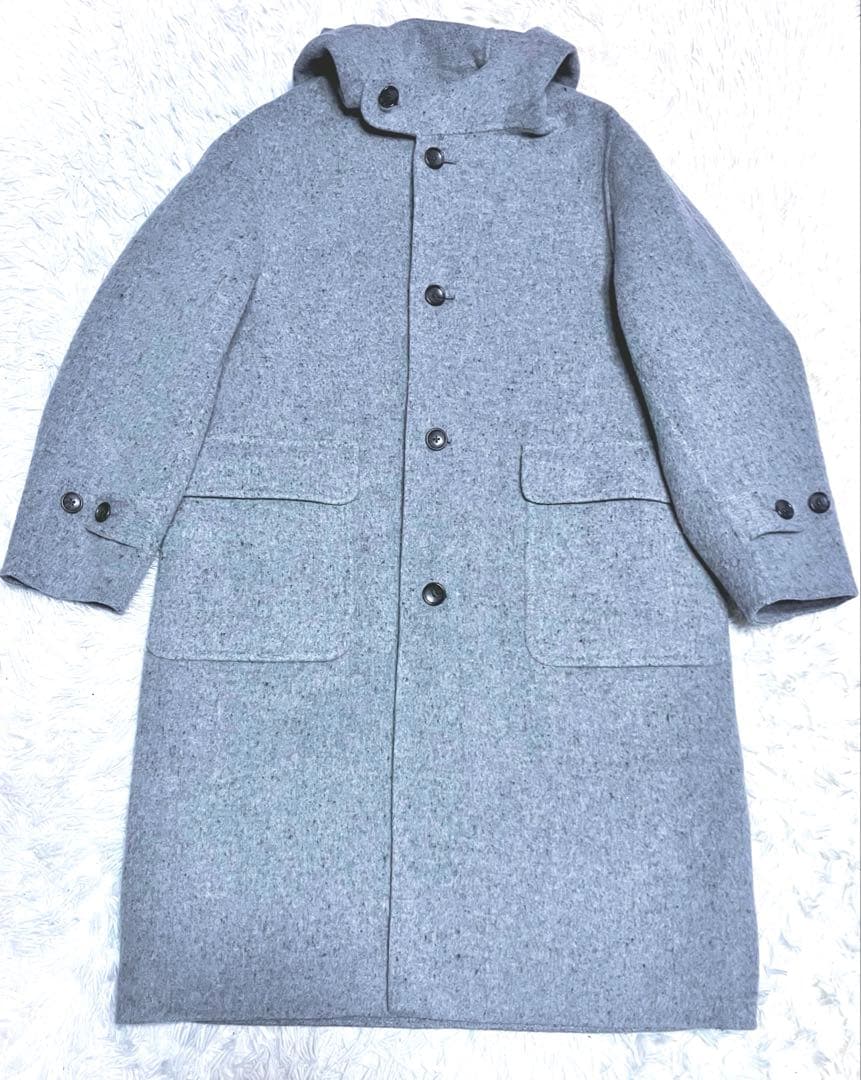 新品未使用✨MUJI Labo無印良品 カシミヤ混 メンズダッフルコート 軽量