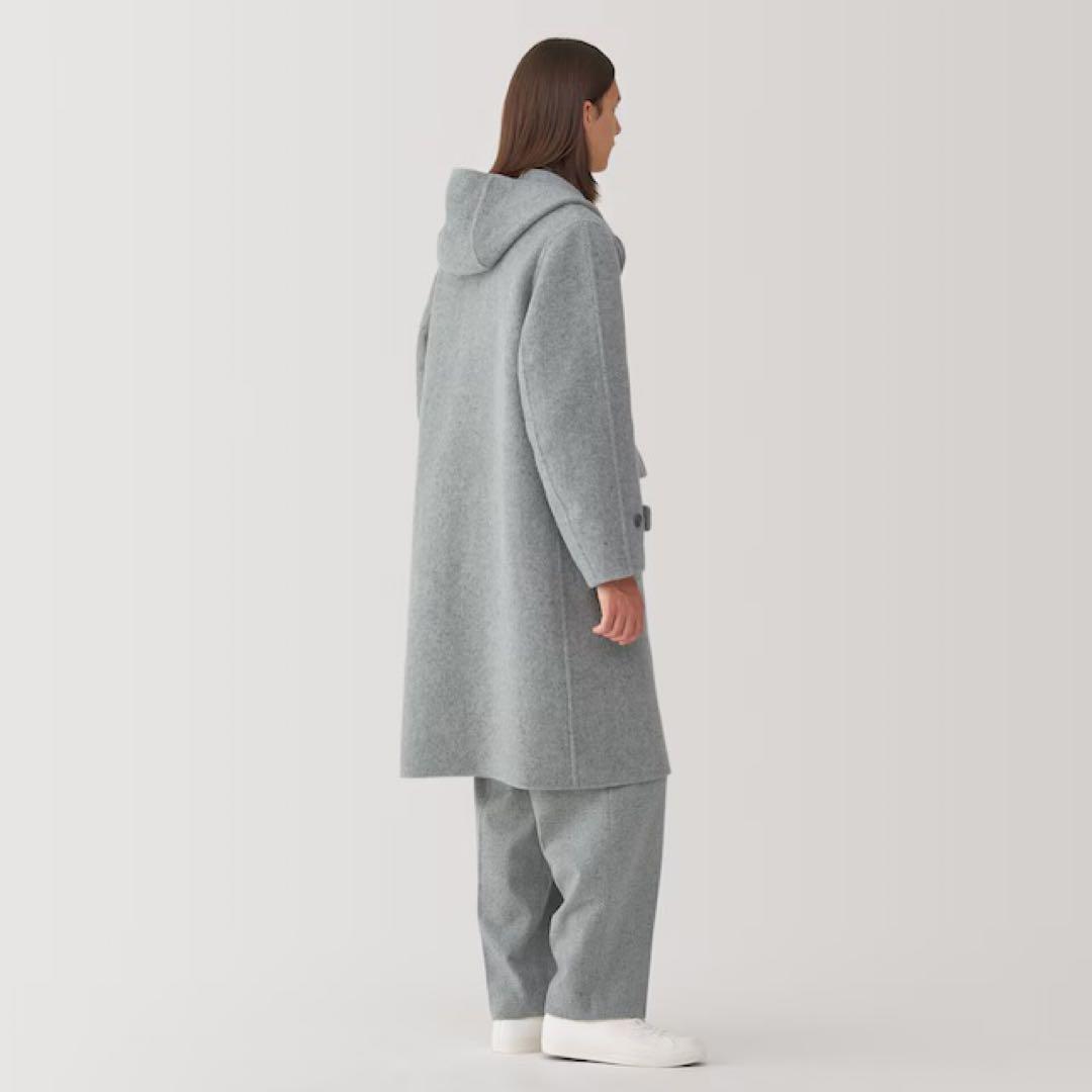 新品未使用✨MUJI Labo無印良品 カシミヤ混 メンズダッフルコート 軽量