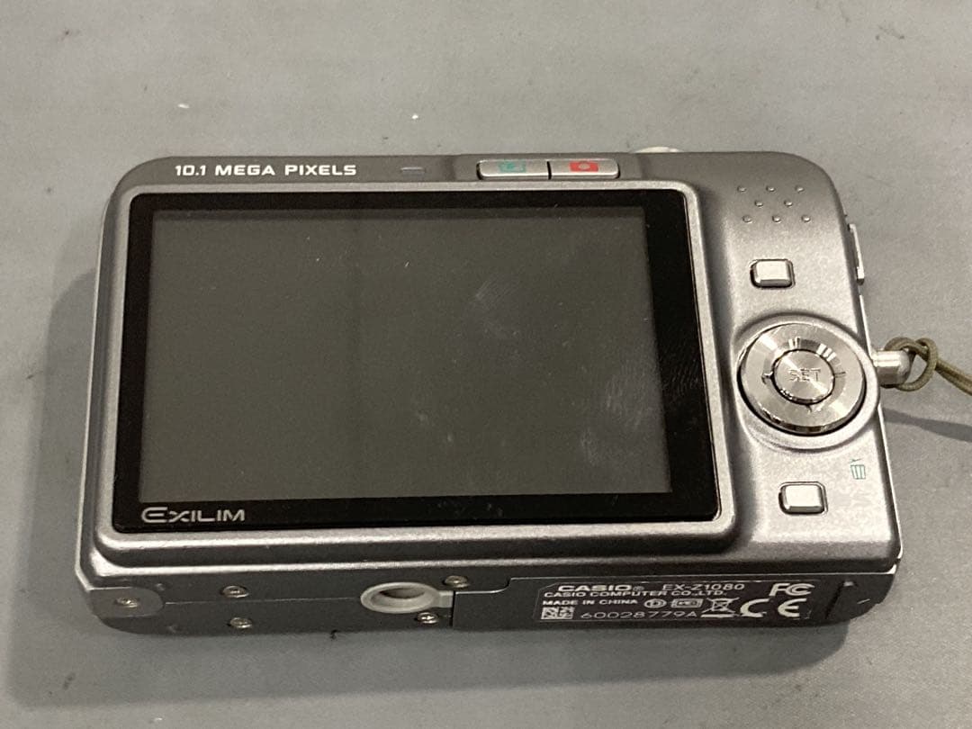 【極美品】カシオ EX-Z1080GY EXILIM ZOOM グレー デジカメ