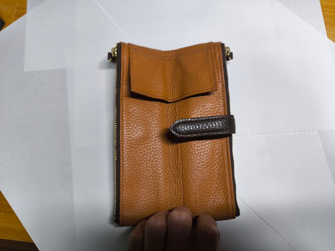 ルポペンケース　ダークブラウン　箱付き