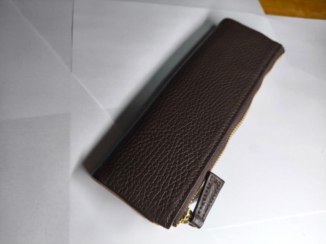 ルポペンケース　ダークブラウン　箱付き
