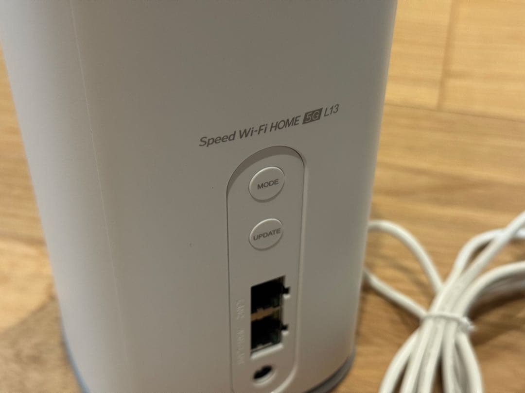 speed wi-fi  5g l13 欠品LANケーブル