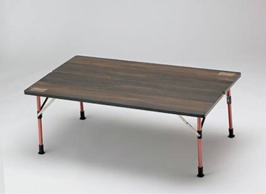 【コールマン】バタフライテーブル／１２０　高さ3段階　収納ケース付